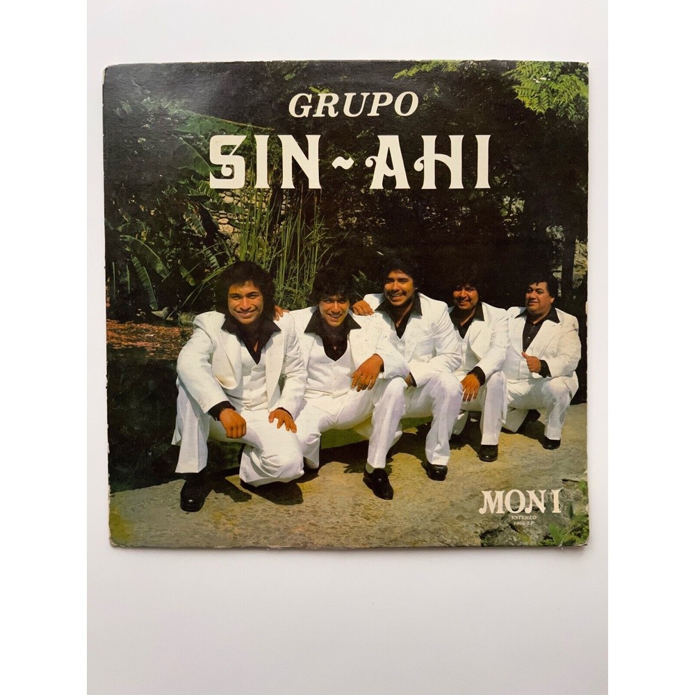 Grupo Sin-Ahi Self Titled 1983 LP Moni Records 1005 Discos Joey VG+